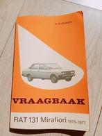 Vraagbaak Fiat 131 Mirafiori 1975 1977, Ophalen