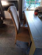 6 x loom stoelen  orginele loom, Ophalen of Verzenden, Zo goed als nieuw, Bruin