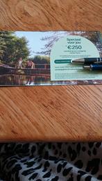 Kortingsbon centerparcs, Tickets en Kaartjes, Drie personen of meer, Kortingsbon, Bungalowpark