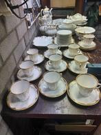 Antiek Servies met Gouden Rand, Ophalen, Zo goed als nieuw, Overige stijlen, Porselein
