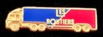Les Routiers vrachtwagen pin, Verzamelen, Speldjes, Pins en Buttons, Verzenden, Nieuw, Transport, Speldje of Pin
