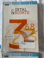 Getal & Ruimte 12e ed vmbo-kgt 3 1 FLEX leerboek. Deel1&2, Boeken, Ophalen of Verzenden, Zo goed als nieuw
