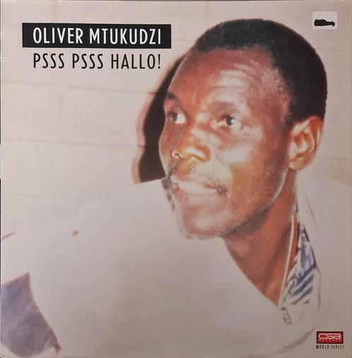 Oliver Mutukudzi - Psss Psss Hello!, Cd's en Dvd's, Vinyl | Wereldmuziek, Gebruikt, Overige soorten, Overige formaten, Ophalen of Verzenden
