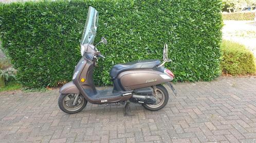 Sym Fiddle 3, 50cc, 2016, Fietsen en Brommers, Scooters | SYM, Gebruikt, Fiddle, Maximaal 45 km/u, Benzine, Ophalen