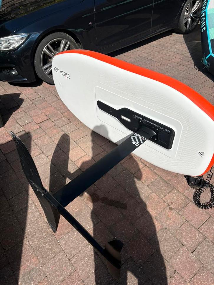 Wing set compleet met thuissimilator, Watersport en Boten, Wingsurfen, Zo goed als nieuw, Wingsurf-wing, Ophalen of Verzenden