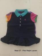 Polo Ralph Lauren polo blauw peuter meisje maat 2T 92, Meisje, Ophalen of Verzenden, Zo goed als nieuw, Shirt of Longsleeve