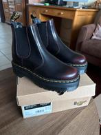 Dr Martens 2976 Chelsea Quad Platform 37, Zwart, Lage of Enkellaarzen, Nieuw, Ophalen of Verzenden