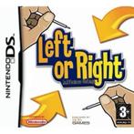 Nintendo DS Left or right, Spelcomputers en Games, Games | Nintendo DS, Nintendo, Ophalen of Verzenden, Zo goed als nieuw, Vanaf 3 jaar