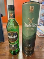 Glenfiddich Scotch Whisky met Koker, Ophalen of Verzenden, Gebruikt, Overige gebieden, Overige typen