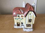 Kerst(winter) aardewerk huisje, Ophalen of Verzenden, Gebruikt