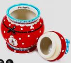 Studio Koekepeer Voorraadpot & 2 Schaaltjes, Ophalen of Verzenden, Zo goed als nieuw