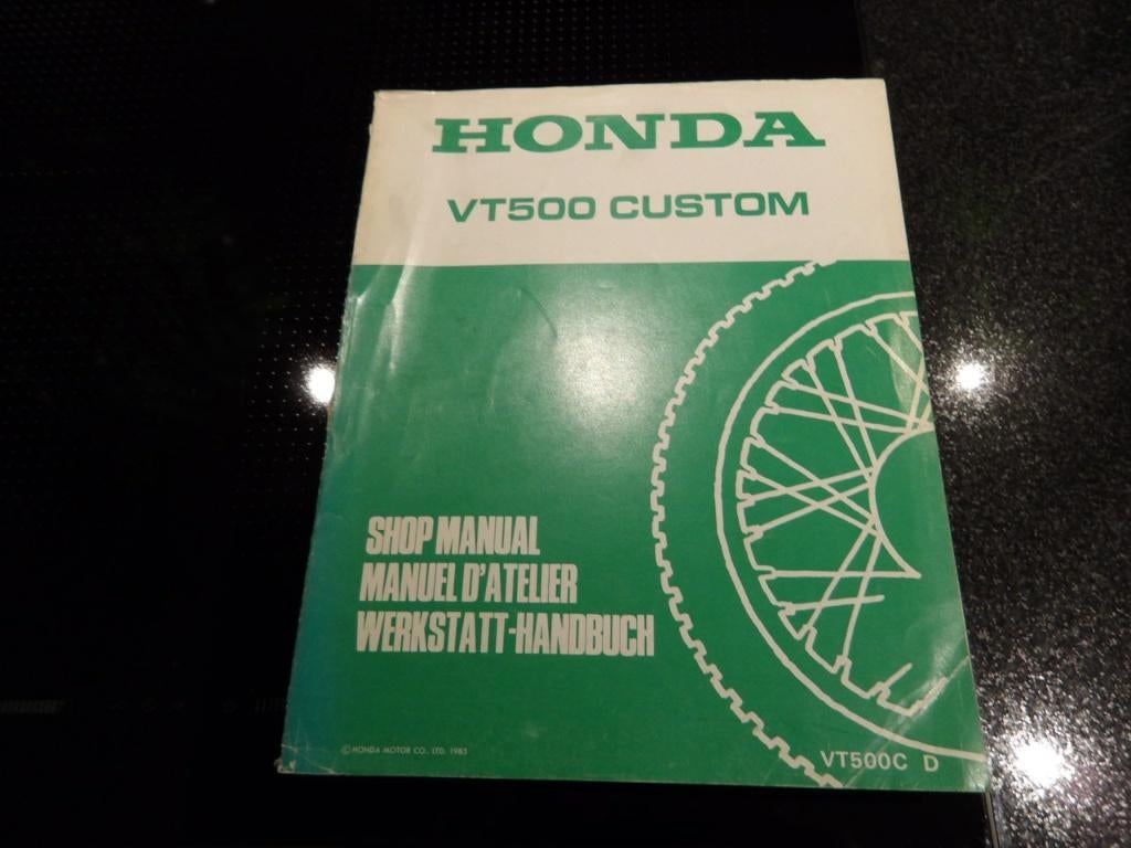 Origineel werkplaatshandboek Honda VT 500 C Custom, Verzenden, Honda