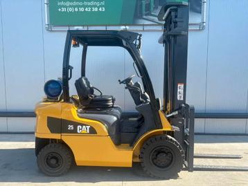 Caterpillar Heftruck GP25N (bj 2013) beschikbaar voor biedingen