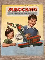Vintage Meccano Folder 1957, Hobby en Vrije tijd, Overige merken, Gebruikt, Ophalen of Verzenden, Groter dan 1:32