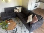 Hoekbank Gaya Velvet Antraciet, Huis en Inrichting, 250 tot 300 cm, 100 tot 125 cm, Hoekbank, Ophalen of Verzenden