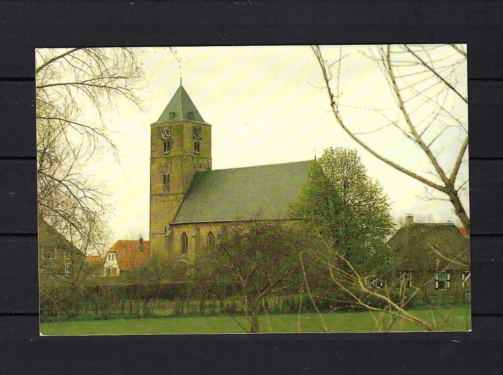 549 KERK Zalk, Ned. Herv. kerk, Verzamelen, Ansichtkaarten | Nederland, Ophalen of Verzenden, Ongelopen, Overijssel