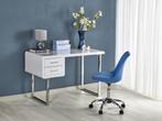 VOORRAAD Hoogglans wit bureau met soft-close laden NIEUW, Ophalen of Verzenden, Nieuw, Bureau