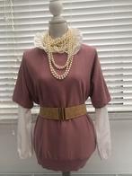 Als Nieuw Purdey trui roze40 42 44 l xl xxl, Kleding | Dames, Verzenden, Zo goed als nieuw, Maat 42/44 (L), Roze