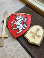 Ridderset, massief hout, gebruikt en gaaf!, Ophalen of Verzenden, Gebruikt, Overige typen