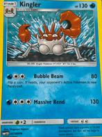 Kingler Pokémonkaart - SM10 027/095U, Ophalen of Verzenden, Zo goed als nieuw, Losse kaart