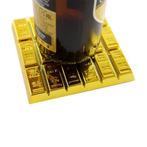 Woonaccessoires | OnderzettersGouden Onderzetters 4 stuks -, Huis en Inrichting, Woonaccessoires | Onderzetters, Glas of Kopje