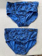 2 Blauw bewerkte Bon Giorno Onderbroeken Maat 6 - Nieuw, Kleding | Heren, Ophalen of Verzenden, Blauw, Bon Giorno, Slip