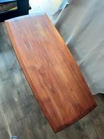 Vintage teak salontafel – Deens design stijl, Ophalen, Gebruikt, 100 tot 150 cm, Teakhout