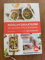 Koolhydraatarm Niels Bosman, 50 dagen programma, Ophalen of Verzenden, Zo goed als nieuw, Dieet en Voeding
