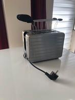 ProfiCook TAZ 1110 | Broodrooster | Rvs & Zwart | Gebruikt, Ophalen of Verzenden, Gebruikt, Uitneembare kruimellade