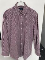 Rood geruit overhemd Maat M – 39/40, John Cabot, Gedragen, Rood, Halswijdte 39/40 (M)