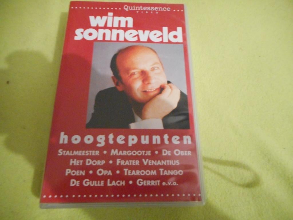 WIM SONNEVELD De Hoogtepunten! Op VIDEO!, Cd's en Dvd's, Alle leeftijden, Verzenden, Zo goed als nieuw, Nederlandstalig