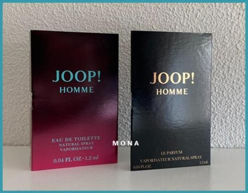 Joop! Homme set 2 parfum samples proefjes testers monsters, Sieraden, Tassen en Uiterlijk, Uiterlijk | Parfum, Nieuw, Verzenden