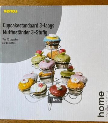 Cupcakestandaard 3-laags Nieuw beschikbaar voor biedingen