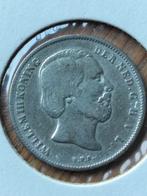 1/2 gulden 1860 Willem 3, Postzegels en Munten, Munten | Nederland, Ophalen of Verzenden, Koning Willem III, 1 gulden