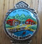 theelepeltje Laag Soeren De Jutberg vakantiedorp Zilverstad, Ophalen of Verzenden, Porselein, Bestek