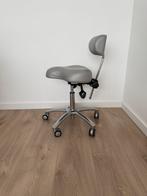 BQE Dynamic zadelkruk/bureaustoel/tandarts stoel, Ophalen of Verzenden, Zo goed als nieuw, Zwart, Bureaukruk