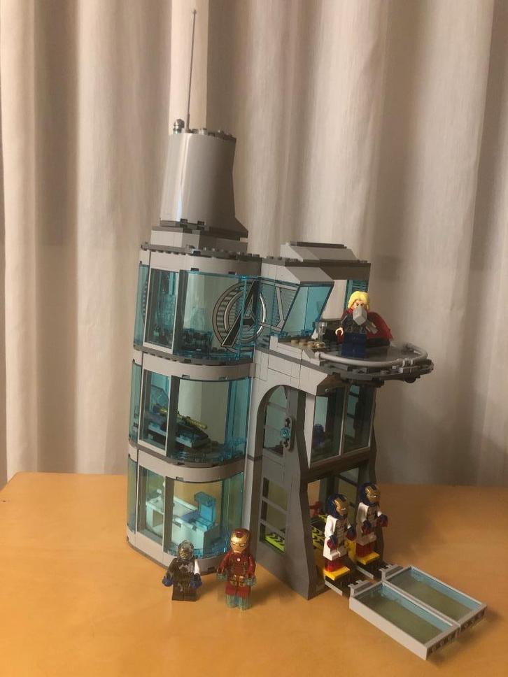 Lego Marvel - 76038 - Aanval op de Avengers toren (2015), Kinderen en Baby's, Speelgoed | Duplo en Lego, Zo goed als nieuw, Lego