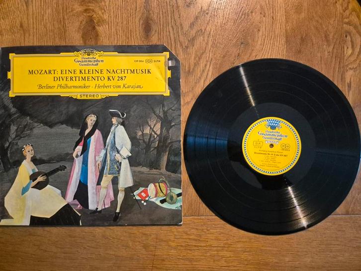 Mozart - Eine Kleine Nachtmusik LP, Cd's en Dvd's, Vinyl | Klassiek, Gebruikt, Classicisme, Orkest of Ballet, 12 inch, Ophalen