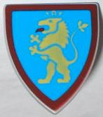 Lego Castle Schild 1x Lion Knights / Crusaders Driehoekig Bl, Ophalen of Verzenden, Zo goed als nieuw, Complete set, Lego