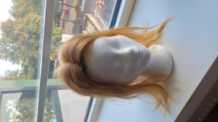 Topper,  Europees haar, Sieraden, Tassen en Uiterlijk, Uiterlijk | Haarverzorging, Gebruikt, Pruik of Haarverlenging, Ophalen of Verzenden