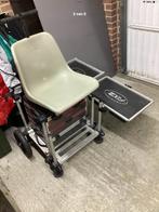 Viskoffer / Zitkist met Hengelsteunen en Wielen, Verzenden, Gebruikt, Overige typen