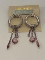 Oorbellen Astrelle Swarovski Kristal - Nieuwstaat!, Met kristal, Overige materialen, Hangers, Paars