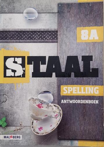 Staal - Antwoordenboek spelling 8A/8B beschikbaar voor biedingen