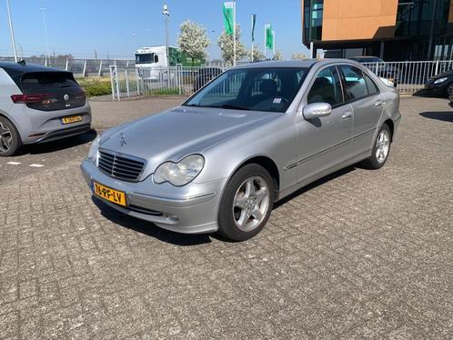 Mercedes-Benz C-klasse 180 K. Avantgarde Zilver 2005 AIrco, Auto's, Mercedes-Benz, Te koop, C-Klasse, ABS, Airbags, Alarm, Centrale vergrendeling