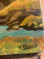 Olieverfschilderij Jantje Eelands, Antiek en Kunst, Ophalen of Verzenden