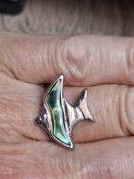 Verstelbare ring met abalone, Ophalen of Verzenden, Overige materialen
