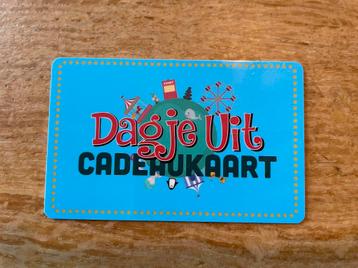 Cadeaukaart Dagjeuit beschikbaar voor biedingen