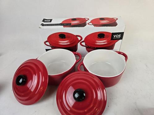 VOS Mini pannenset van 2 NIEUW || nu voor maar € 9.99, Huis en Inrichting, Keuken | Potten en Pannen, Nieuw, Pannenset, Rvs, Ophalen of Verzenden