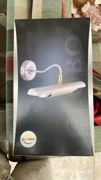 Schilderijlamp nieuw messing/zilver, Ophalen of Verzenden, Nieuw