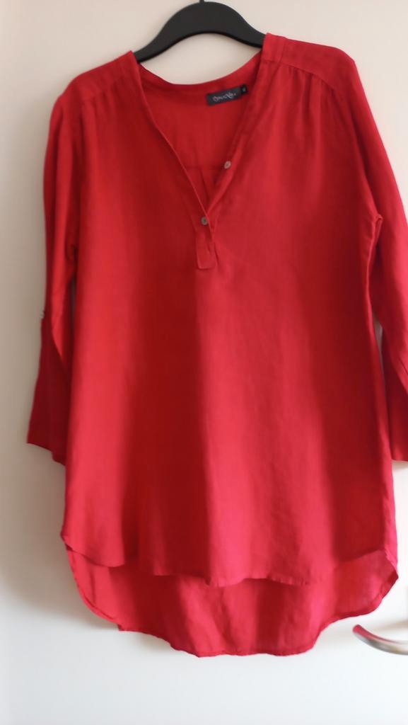 Linnen blouson, Caravans en Kamperen, Regenkleding, Zo goed als nieuw, Regenjas, Ophalen of Verzenden
